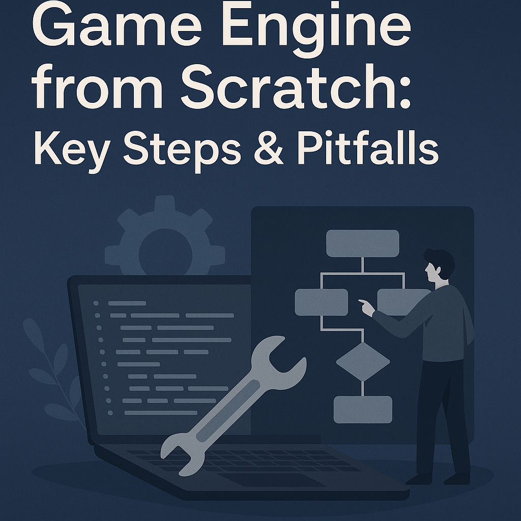 Learn how to build a custom game engine from scratch. Includes core architecture, rendering, scripting, pitfalls, and a step-by-step planner.