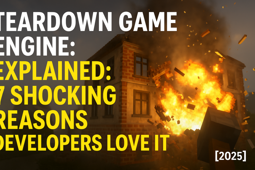 teardown game engine voxel destruction system